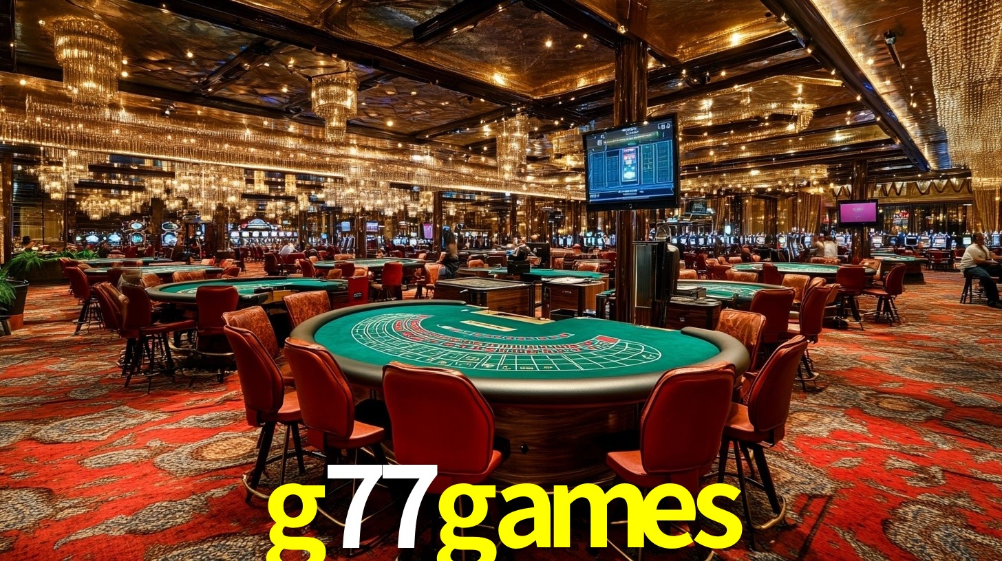 Sinta a adrenalina dos jogos de cassino com g77games